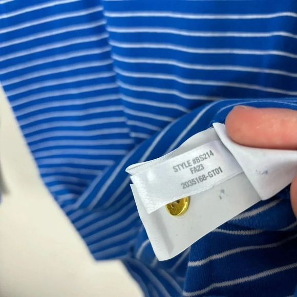 J. Crew Striped mockneck ribbed top 100% cotton in size S - Picture 12 of 15